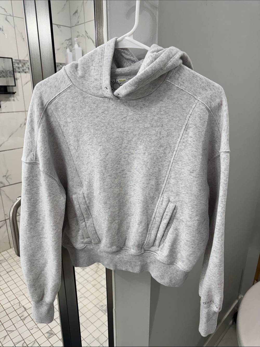 Offline by aerie Light Gray hoodie